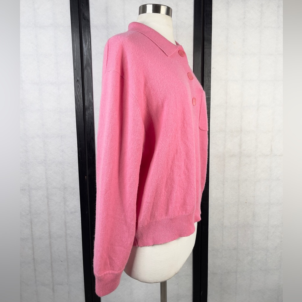 J. Crew Pink Cashmere Sweater - Picture 4 of 9